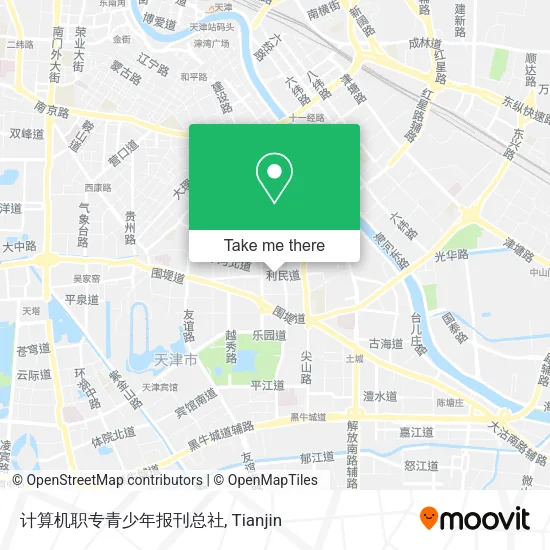 计算机职专青少年报刊总社 map