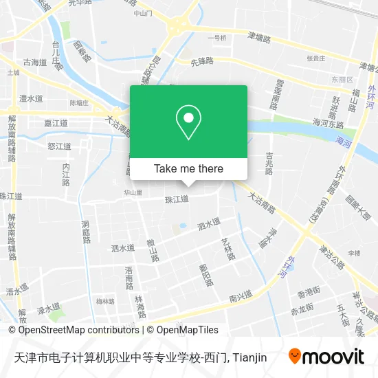 天津市电子计算机职业中等专业学校-西门 map