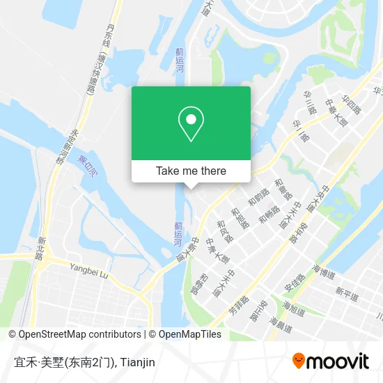 宜禾·美墅(东南2门) map