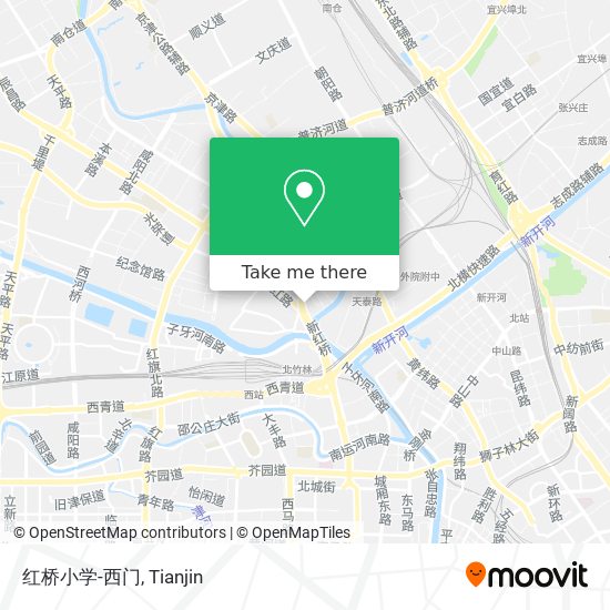 红桥小学-西门 map