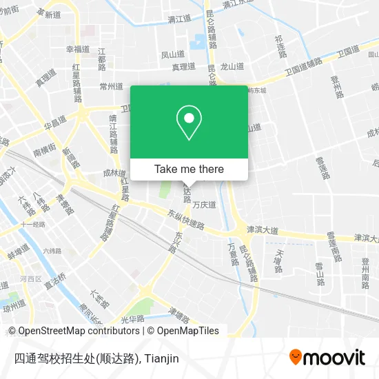 四通驾校招生处(顺达路) map
