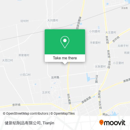 健新铝制品有限公司 map