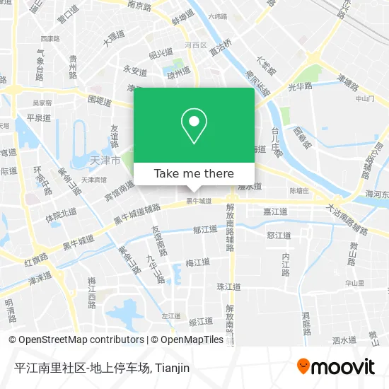 平江南里社区-地上停车场 map