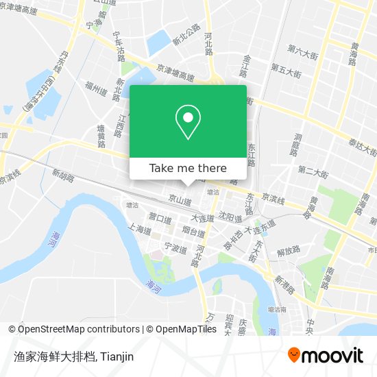 渔家海鲜大排档 map