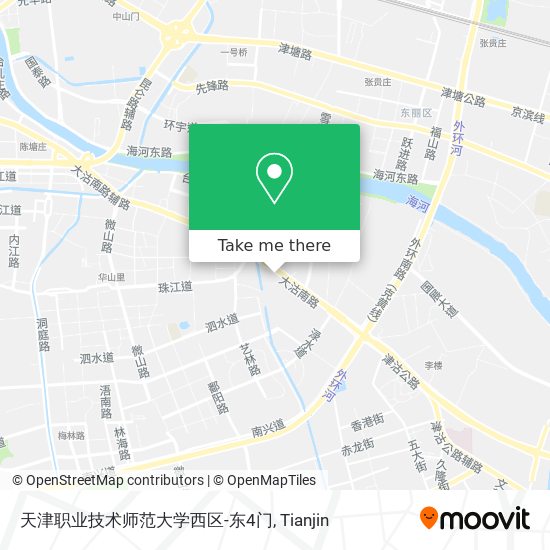 天津职业技术师范大学西区-东4门 map