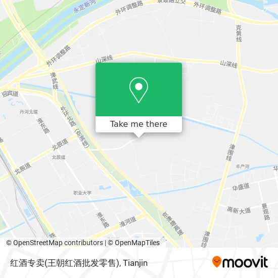 红酒专卖(王朝红酒批发零售) map