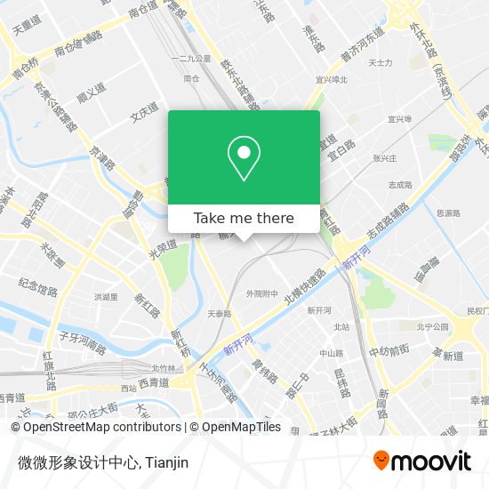 微微形象设计中心 map