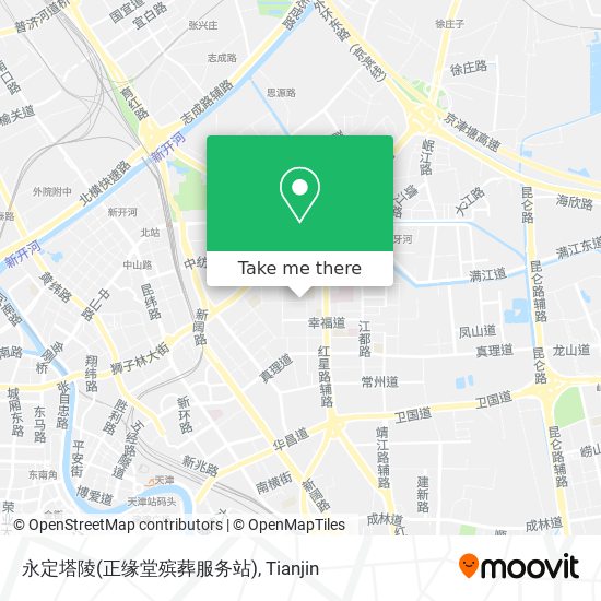 永定塔陵(正缘堂殡葬服务站) map