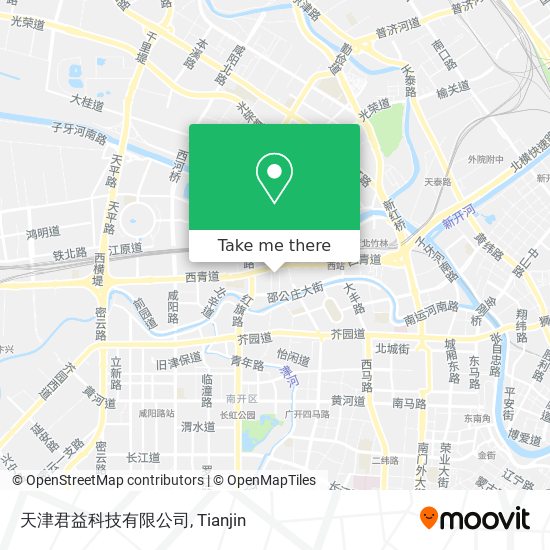 天津君益科技有限公司 map