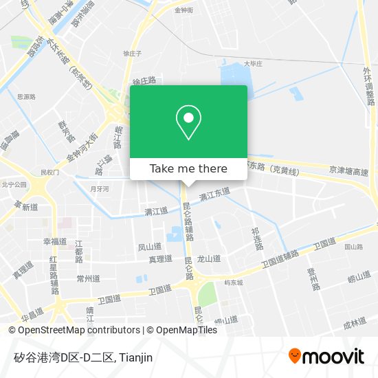 矽谷港湾D区-D二区 map
