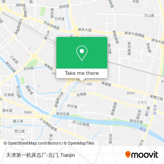 天津第一机床总厂-北门 map