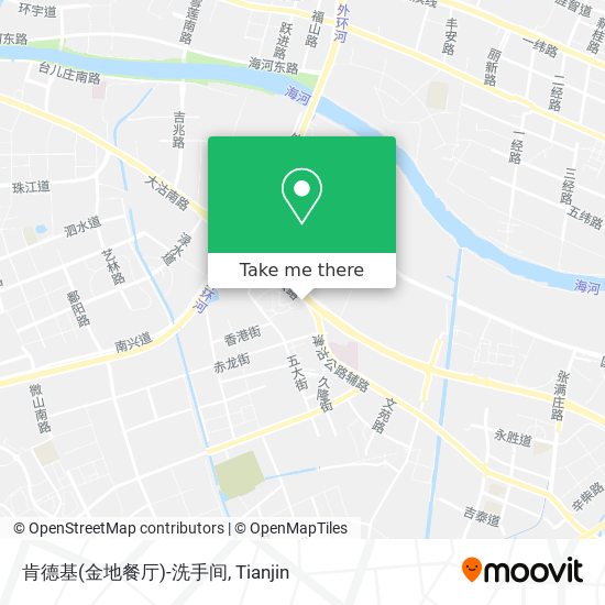 肯德基(金地餐厅)-洗手间 map