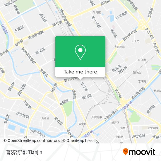 普济河道 map