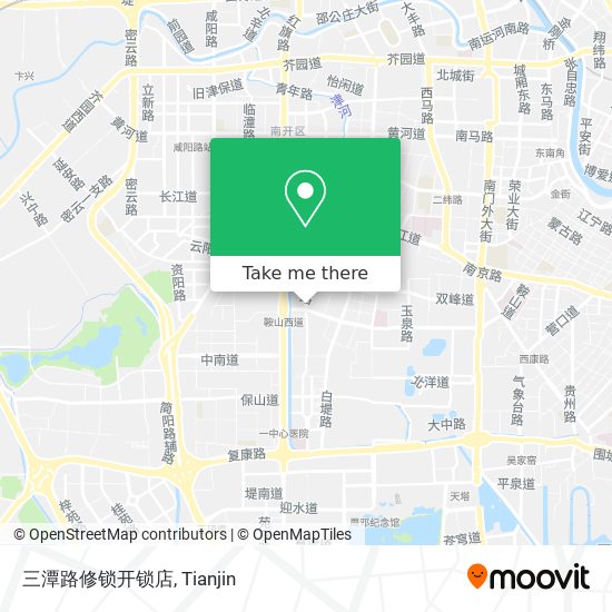 三潭路修锁开锁店 map