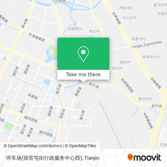 停车场(徐官屯街行政服务中心西) map