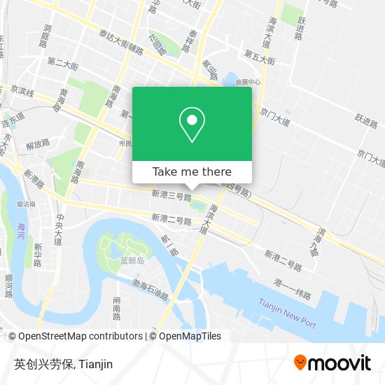 英创兴劳保 map