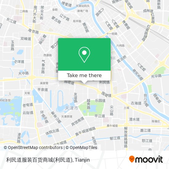 利民道服装百货商城 map
