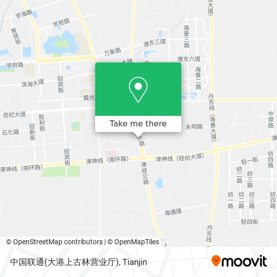 中国联通(大港上古林营业厅) map