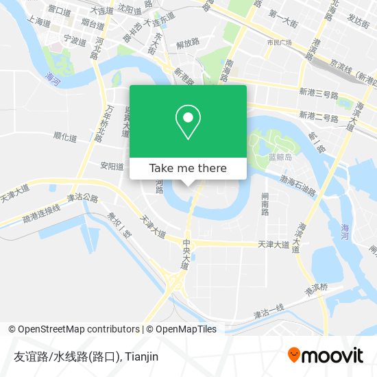 友谊路/水线路(路口) map