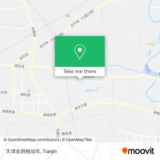 天津友鸽电动车 map