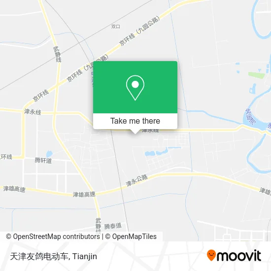 天津友鸽电动车 map