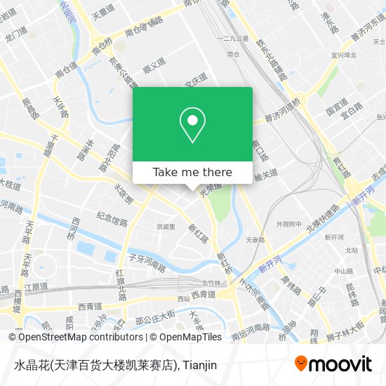 水晶花(天津百货大楼凯莱赛店) map