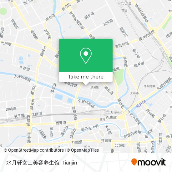 水月轩女士美容养生馆 map