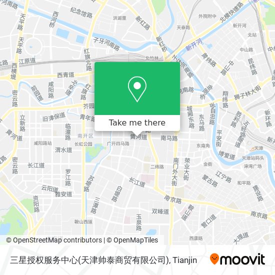三星授权服务中心(天津帅泰商贸有限公司) map