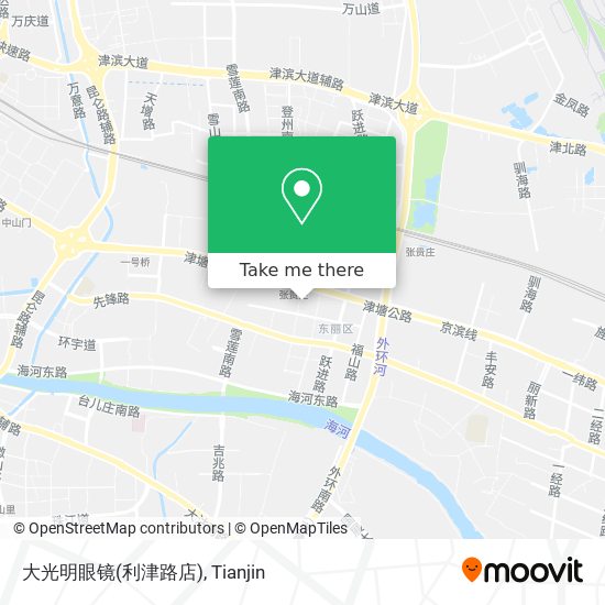 大光明眼镜(利津路店) map