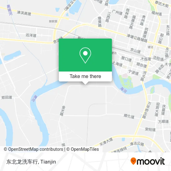 东北龙洗车行 map