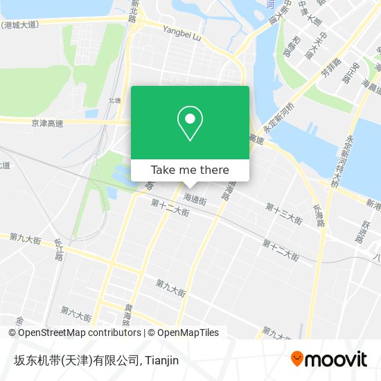 坂东机带(天津)有限公司 map