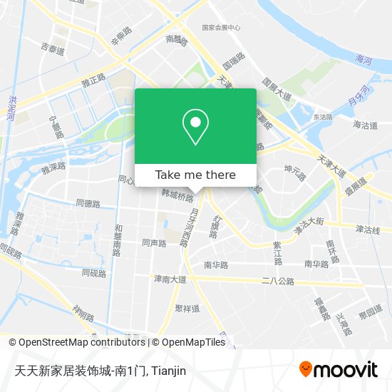 天天新家居装饰城-南1门 map