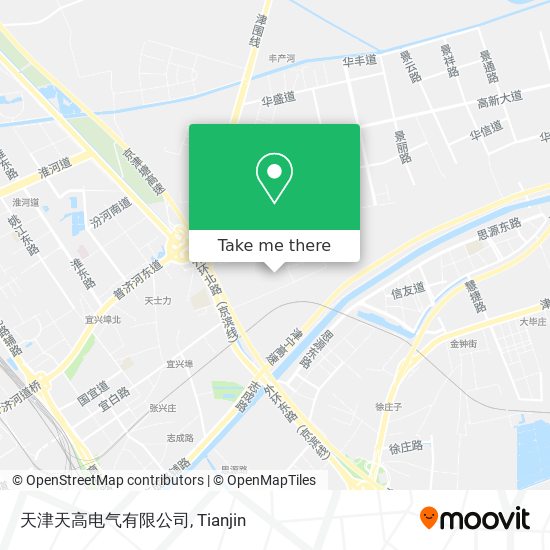 天津天高电气有限公司 map