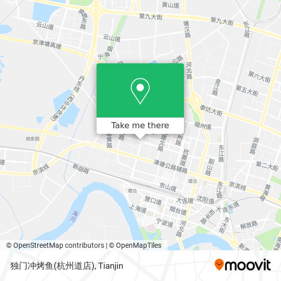 独门冲烤鱼(杭州道店) map