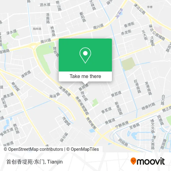 首创香堤苑-东门 map