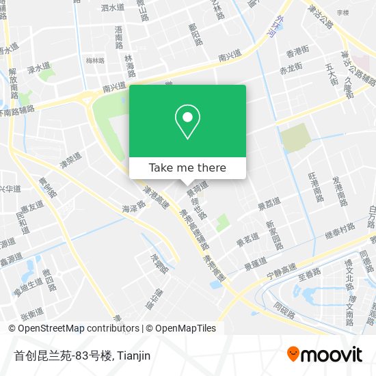 首创昆兰苑-83号楼 map