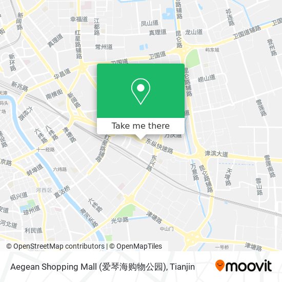 Aegean Shopping Mall (爱琴海购物公园) map