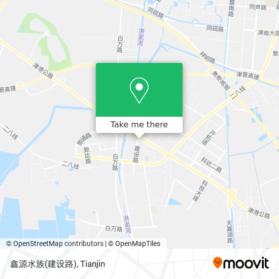 鑫源水族(建设路) map
