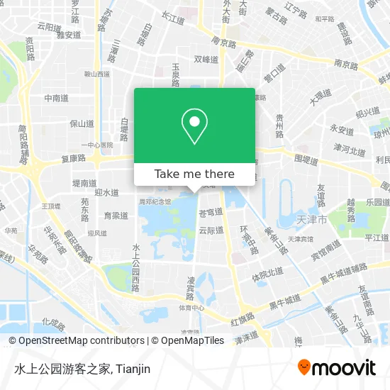 水上公园游客之家 map