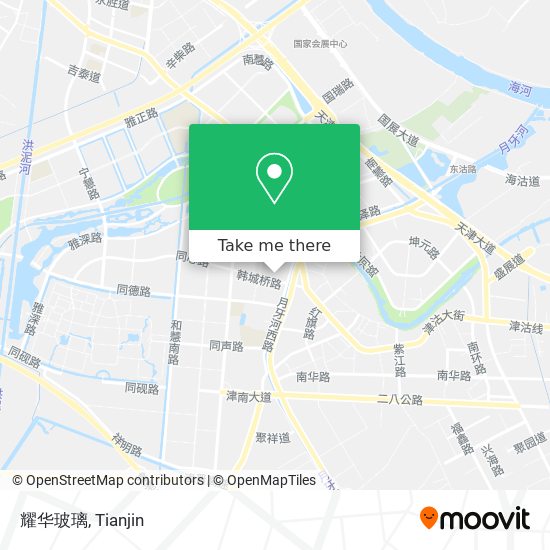 耀华玻璃 map