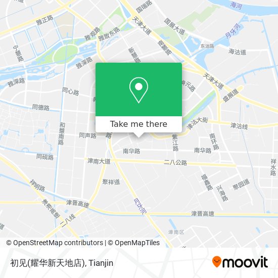 初见(耀华新天地店) map