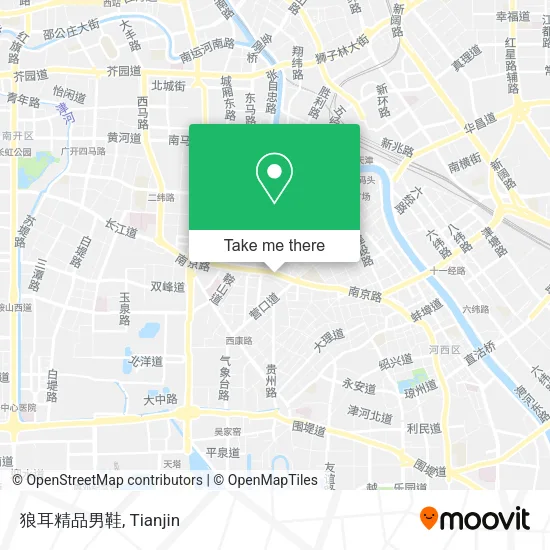 狼耳精品男鞋 map