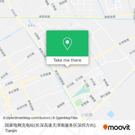 国家电网充电站(长深高速天津南服务区深圳方向) map