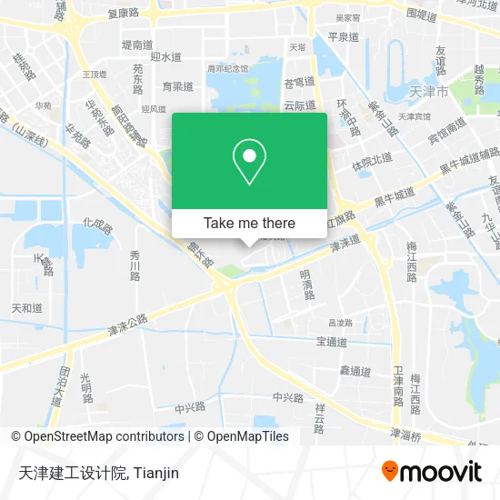 天津建工设计院 map