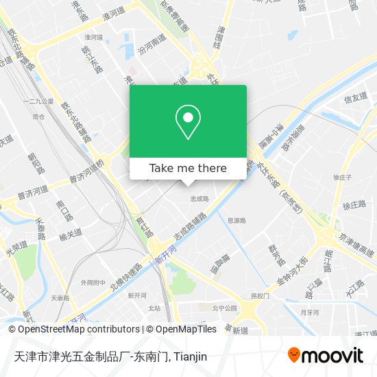 天津市津光五金制品厂-东南门 map