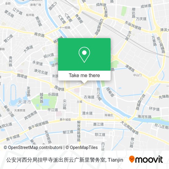 公安河西分局挂甲寺派出所云广新里警务室 map