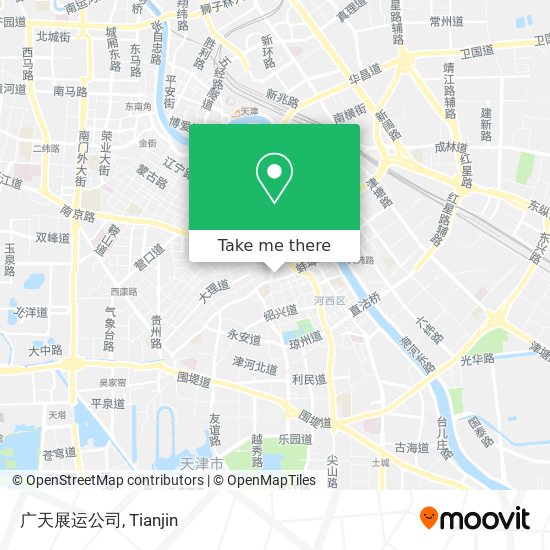 广天展运公司 map