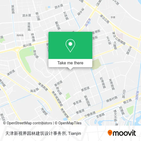 天津新视界园林建筑设计事务所 map