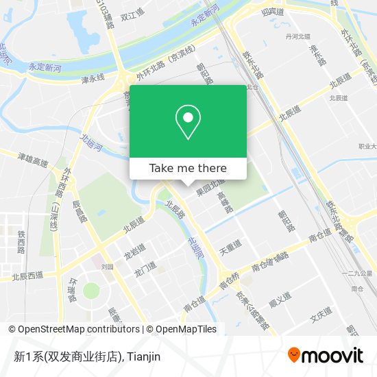 新1系(双发商业街店) map