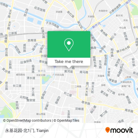 永基花园-北1门 map